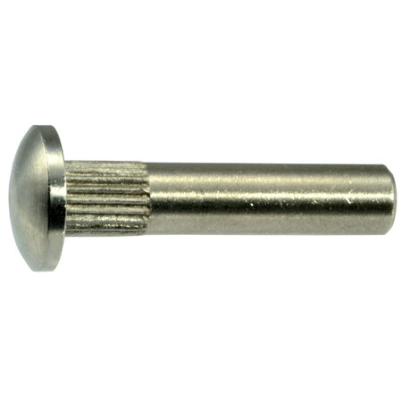 Midwest Fastener 32 (Coarse), 1-3/16" Brl Lg, Stainless Steel 6 PK 32581